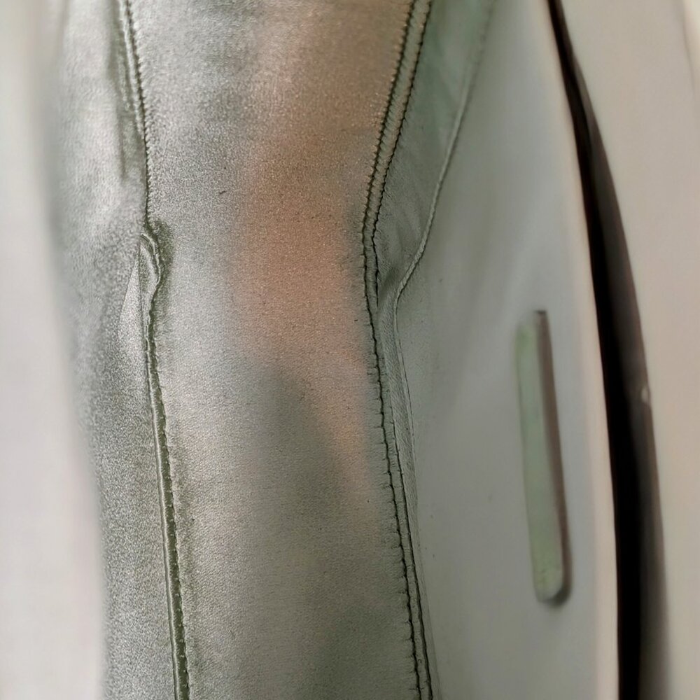 Prada Light Green/Aqua Crystal Embellished Small Double-Handle Crossbody Bag - Picture 8 of 13